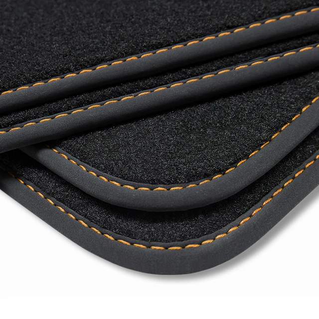 Tapis Antidérapant Caoutchouc Pour Peugeot 2008 / E-2008 (2020-2025) – Console Centrale, Porte-gobelets, Fentes Portes | Compatible GT Line, Premium, Allure (sauf Manuelle & Active)