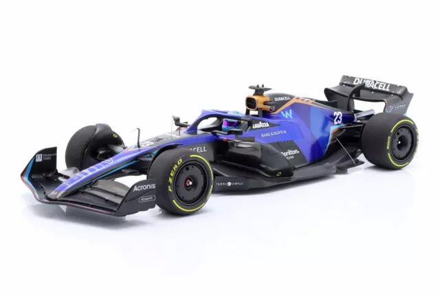 Alexander Albon Williams Racing FW44 Formel 1 Miami GP 2022 1:18