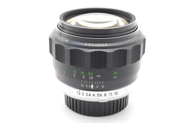 N MINT+++】MINOLTA MC ROKKOR PG 58mm f/1.2 MF Lens SR MD mount ...