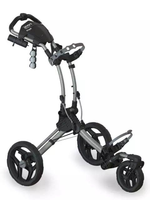 Clicgear Rovic RV1S Swivel 2.0 Golf Buggy - Black/Sliver