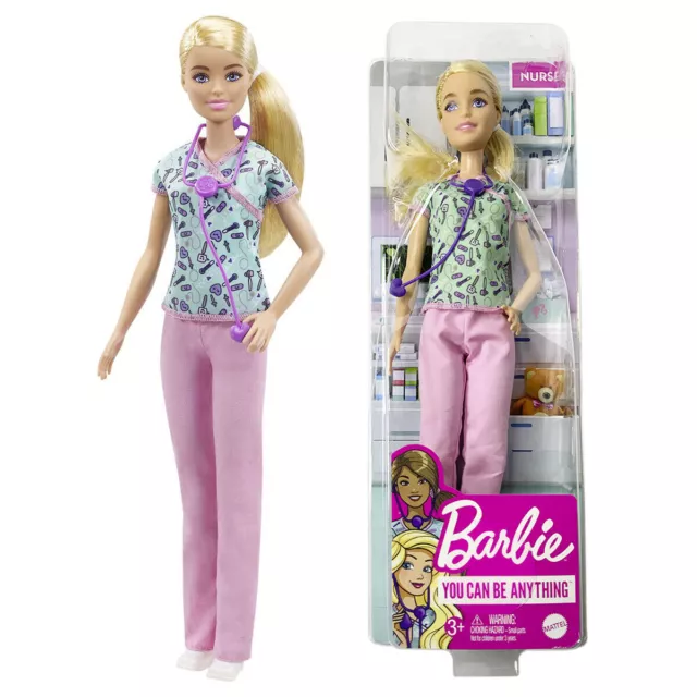 MATTEL Barbie KEN DOLL DR SCRUBS AND STETHESCOPE CLOTHES SET NEW NO BOX