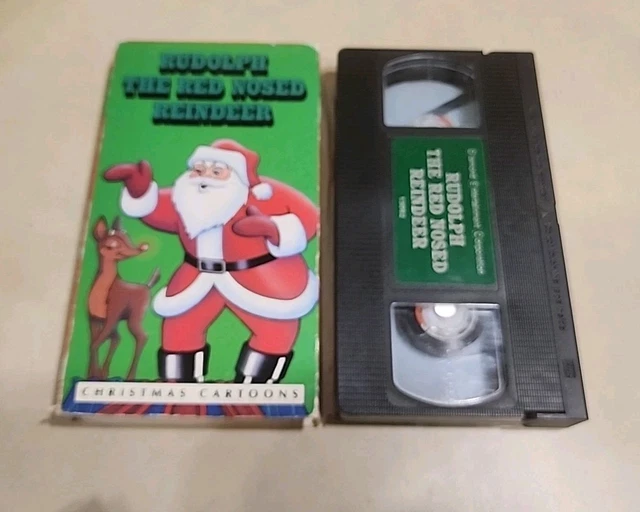RUDOLPH THE RED Nosed Reindeer VHS Christmas Cartoons Animated Holiday ...