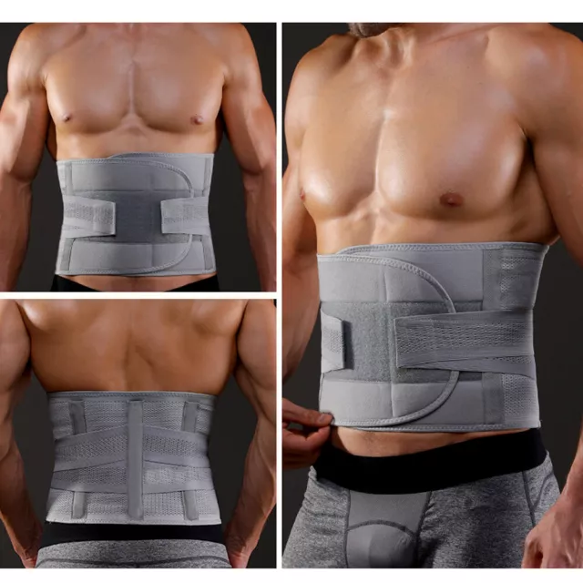 Abdominal Binder Hernia Support Breathable Stomach Back Compression Brace Belt