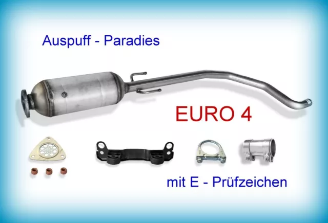 Rußpartikelfilter DPF für Opel Corsa D 1.3 CDTI (75PS & 90PS) bis 06/2010 + Kit