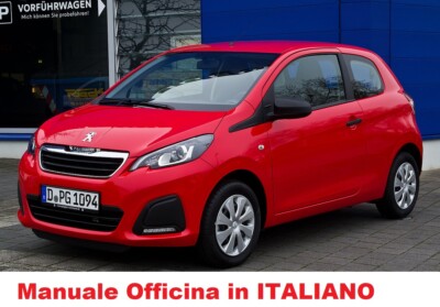 PEUGEOT 208 Prima Serie MK1 Manuale OFFICINA Riparazione ITALIANO 2012/2019 