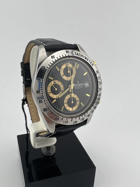 Theorein Cronografo Automatico Valjoux Swiss Made Men Acier Funzionante  Top