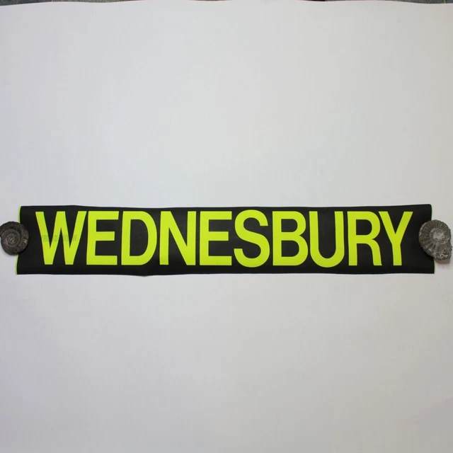 Wednesbury Bus Jalousie Ziel Vintage 1994 Birmingham Midland rot