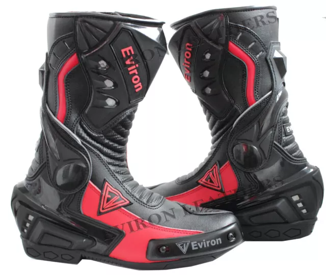 Stivali moto rossi hotsell