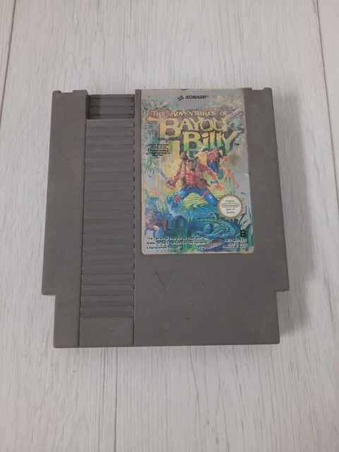 Jeu nes the adventure of bayou billy console nintendo nes testé fonctionnel