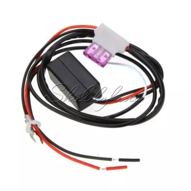 Daytime Running LED Light DRL Relay 12V Harness Automatic On/Off Switch Control