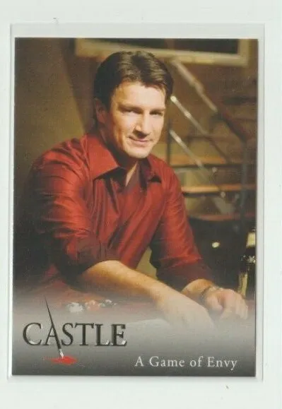 Castle TV Show Seasons 1 & 2 Trading Card Nathan Fillion Richard Castle #70