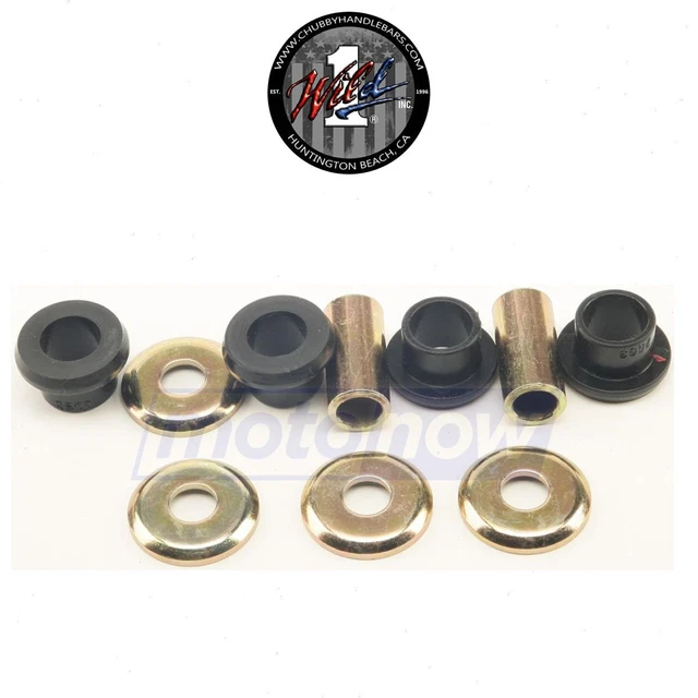 Wild 1 Riser Bushings for 1998-2006 Harley Davidson FLHRCI Road King Classic fw
