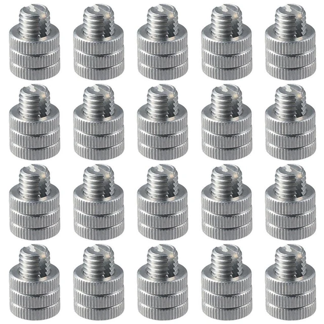 20 PCS Nut Bolt Joint Clamp Multiple Wire Connectors Split Bolt  Fence Line
