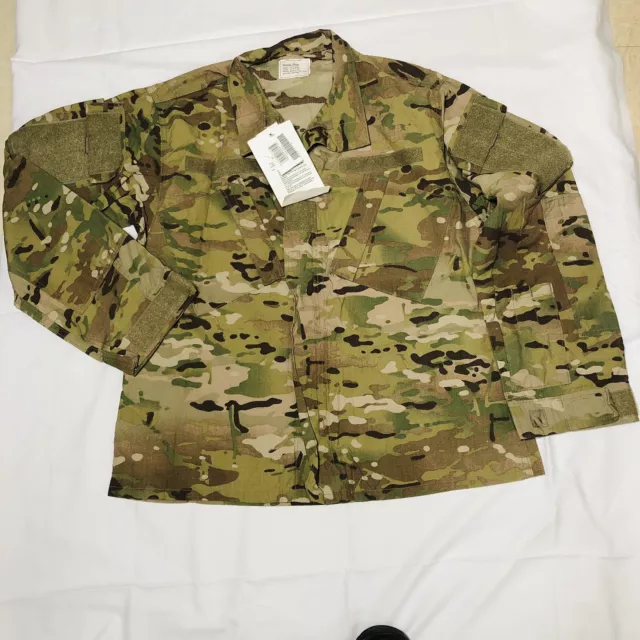 USGI Army Men FR Insect Repellant OCP Multicam Combat Uniform Coat Jacket MS NWT