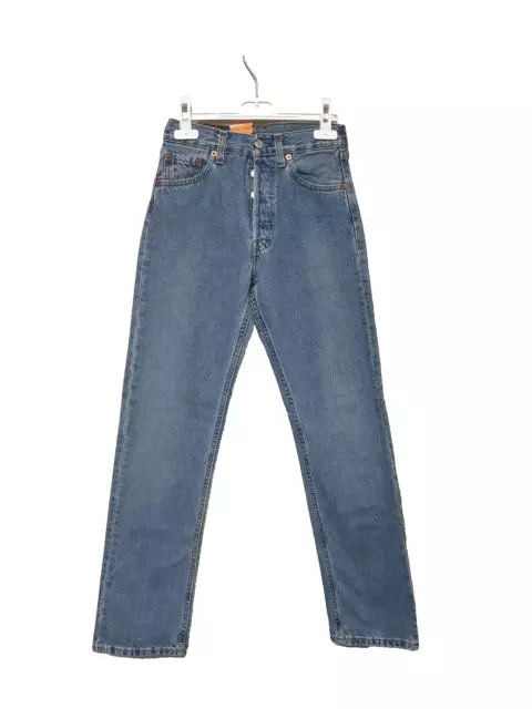 💥LEVI'S 501💥Jeans Uomo Donna Bambino⭐BLU⭐Man Woman Junge Damen W25 L30