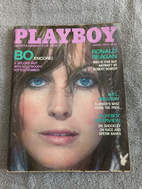 PLAYBOY MAGAZINE - August, 1980 BO DEREK ENCORE (Playmate VICTORIA