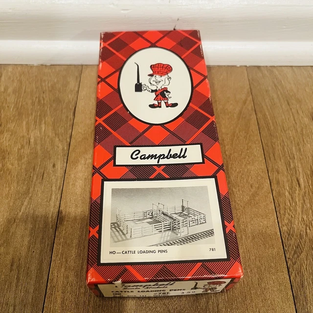 Campbell Scale Models Cattle Loading Pens | HO Scale | Model 781