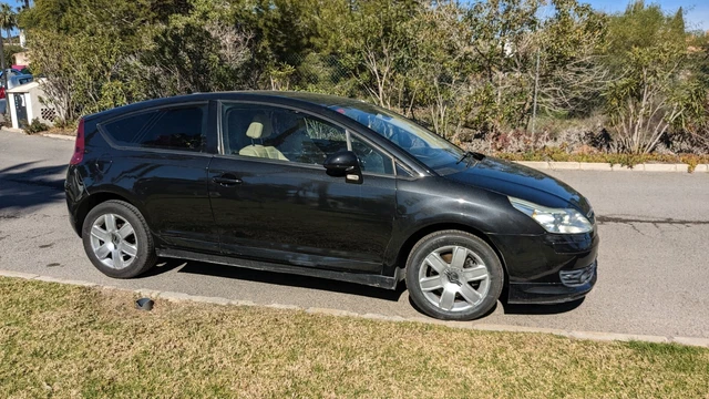 citroen c4 coupe SPANISH CAR IN SPAIN