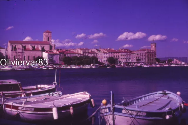 Diapositive photo 1990 - vue du port de la CIOTAT