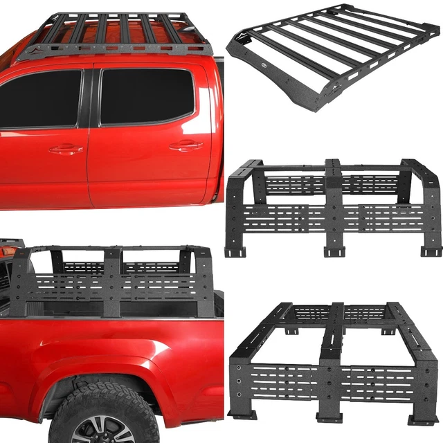 TOP ROOF RACK / High Bed Rack Cargo Carrier For 20052023 Toyota