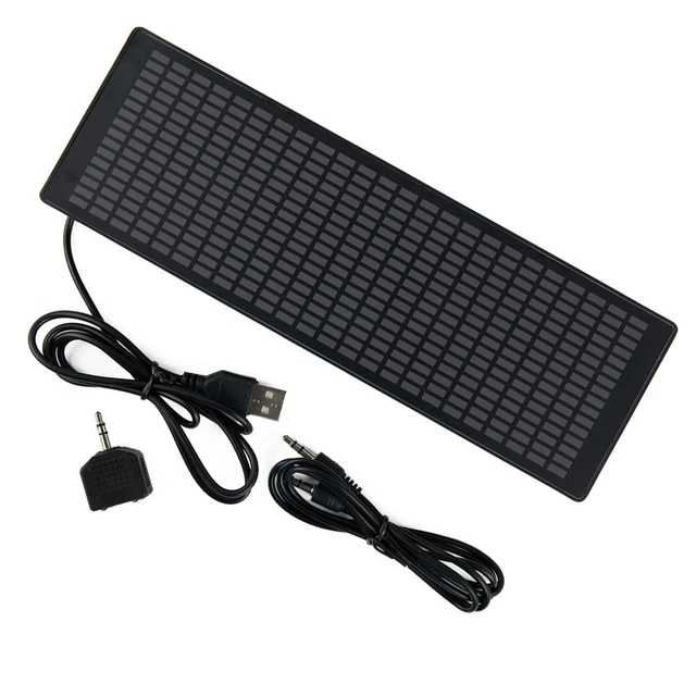 Acquista Equalizzatore DSP EQ Pickup Ritmo Spettro Musicale LED Indicatore Del Livello Audio Amplificatore VU Meter Per Auto Lampade D'atmosfera Luminose In Italia A Partire Da 127 - Foto 6