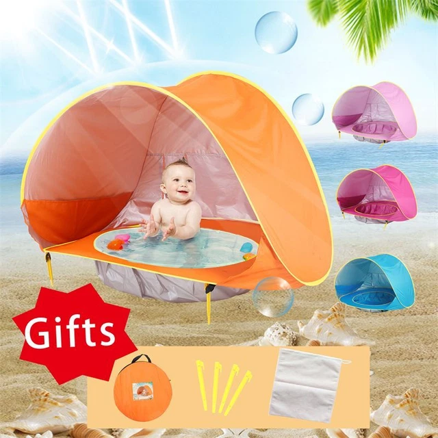 Sun Shelter For Infant Outdoor Toys Child Swimming Pool Play House Tent Toys