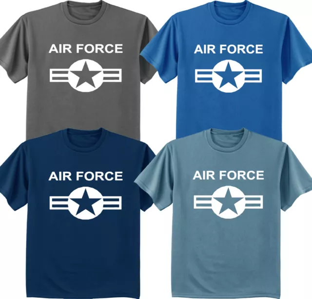 Air Force T-shirt Mens Graphic Tee Clothing Gifts Pilot Gear Airforce