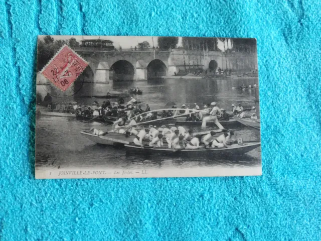 Postcard - Joinville Le Pont - Les Joutes - 1906