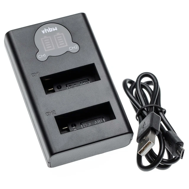 Chargeur double (micro USB) pour DJI Osmo Action
