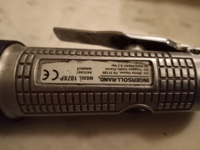 INGERSOLL RAND IR 107XP 3/8 Inch Heavy Duty Air Ratchet Wrench 3