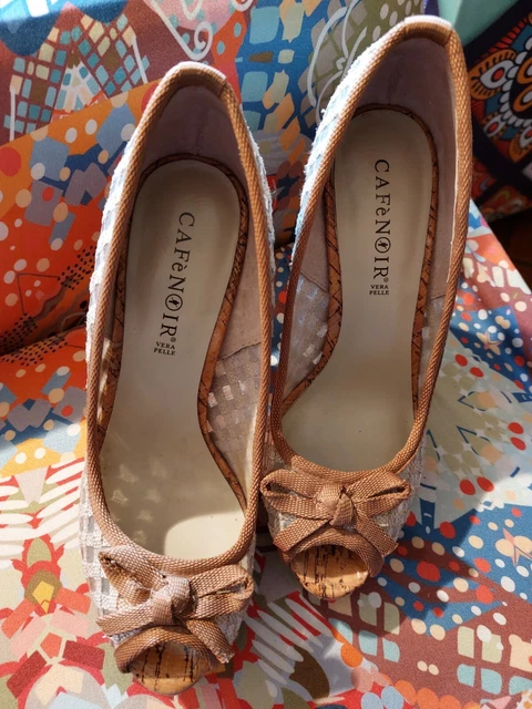 Décolleté Donna Sam Edelman Rinda, Tacco 4.6 Cm, Colore Café Noir, Taglia 37 EU, Con Fiocco, Eleganti E Comode - 2