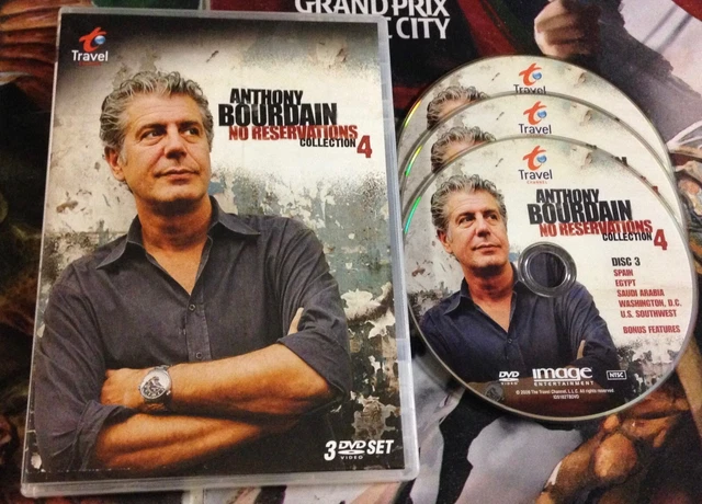 Anthony Bourdain: No Reservations - Collection 4 (DVD, 2009, 3-Disc Set)