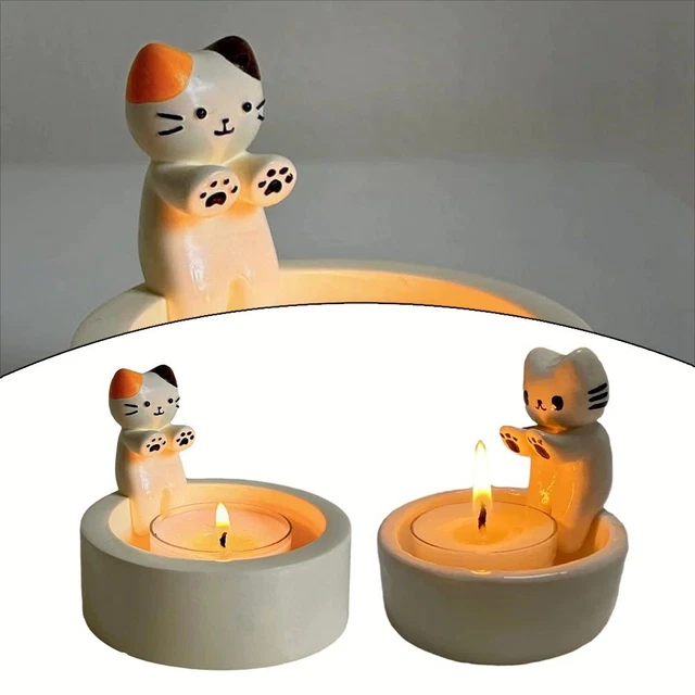 Bougie LED de Noël personnalisée avec nom, bougie LED pour sapin de