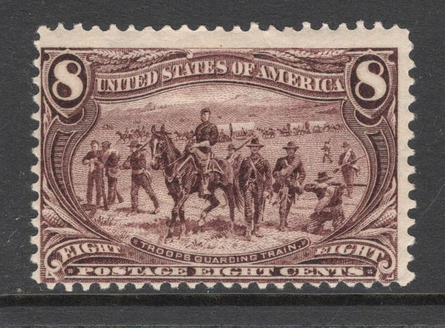 1898 US SC 289 8c Violet Brown - Trans-Mississippi Expo, MH OG Fine