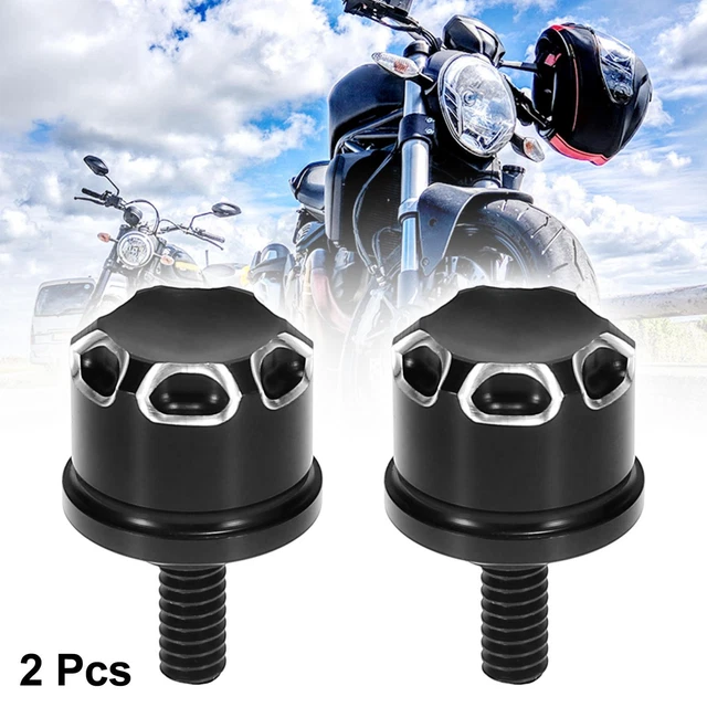 2pcs Seat Bolt Tab Screw Quick Mount Knob for Harley Davidson Road King Softail