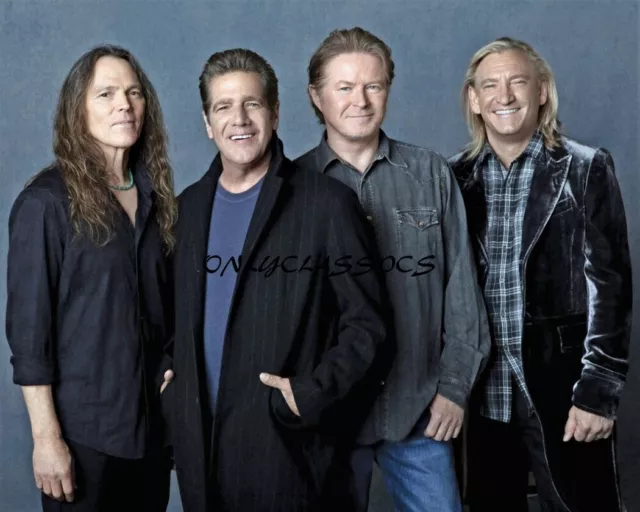 Eagles Rock Band 12x15 Poster Timothy Schmit, Glenn Frey, Don Henley, Joe Walsh