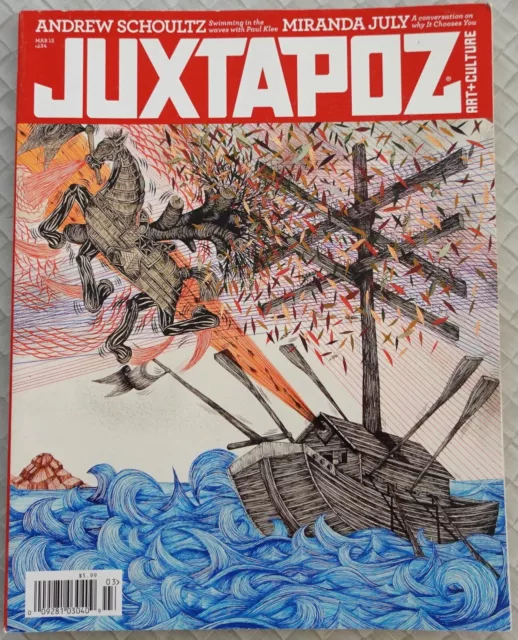 Juxtapoz Art & Culture magazine March 2012 no. 134  lowbrow underground art
