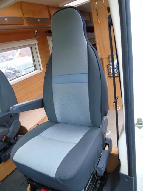 I-To Pour Fiat Ducato 2000 Camping-Car Siège Housses, Éclat MH-108