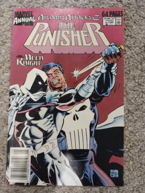 The Punisher Annual # 2 Cover A FN/VF Marvel 1989