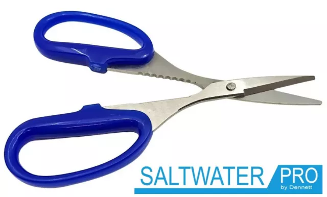 Dennett Saltwater Pro Bait Scissors Sea Fishing Scissor QS-BAIT Crab Squid Fish