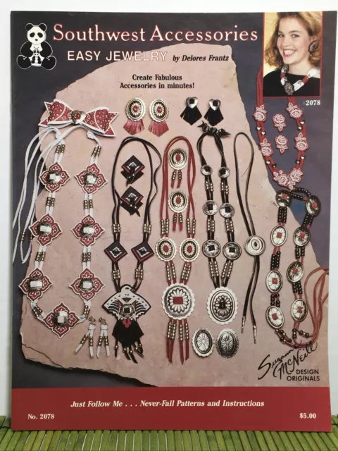 Accesorios fáciles joyería Southwest Delores Frantz Suzanne McNeill #2078