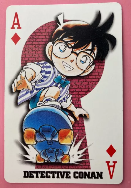 Detective Conan Case Closed Anime Manga Diamond Shonen SUNDAY Playing Poker Card