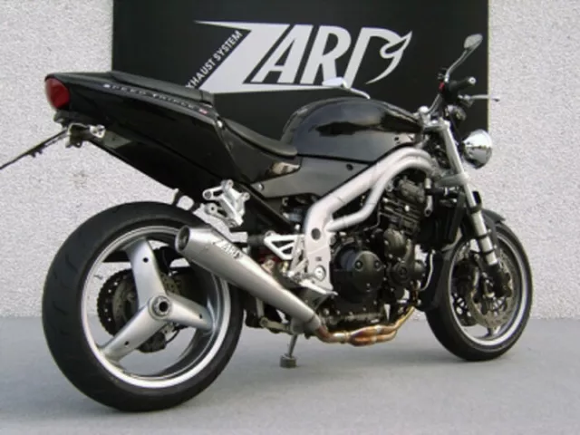 Zard Silenziatore Slip-On Acciaio Inox Triumph Speed Triple Modelli 2002 - 2004