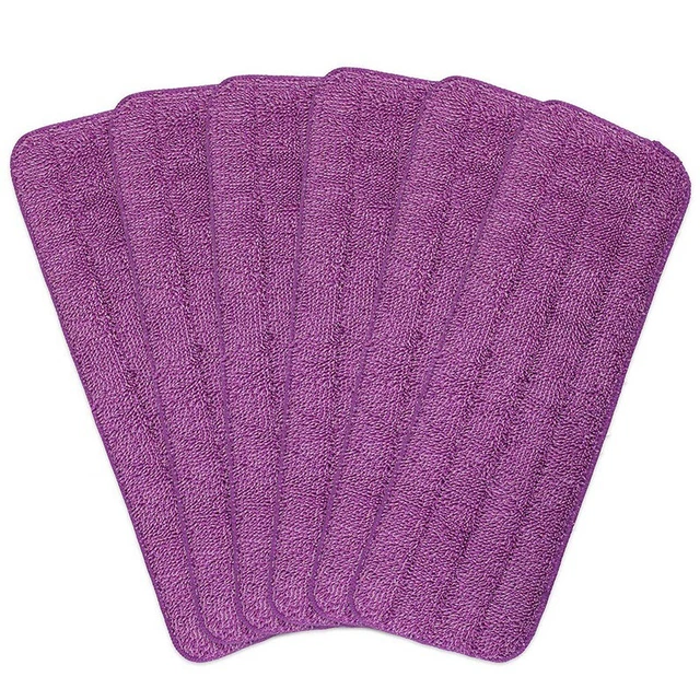Teste scopa piatte 6 pezzi microfibra cuscino scopa 42 x 14 cm spray scopa rif L3T2