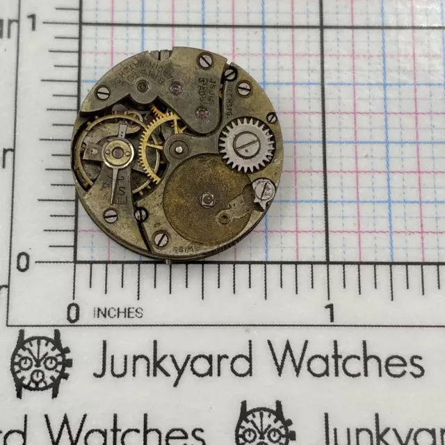 VINTAGE BRISTOL MARVIN Watch Movement Repairs Parts Watchmaker 15 Jewels Swiss 19.99 PicClick
