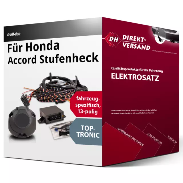 E-Satz 13polig spezifisch für Honda Accord Stufenheck 06.2008-08.2015 neu