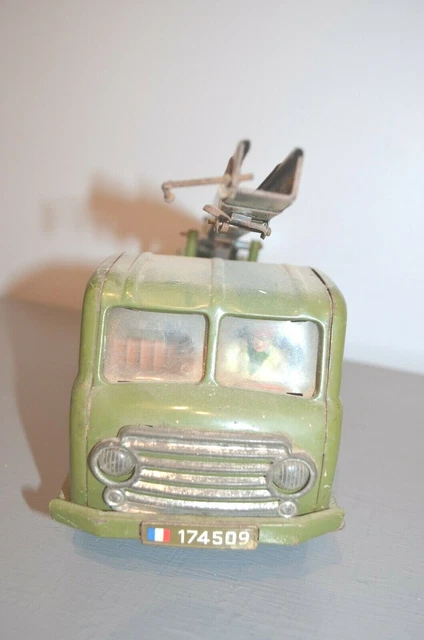 JOUSTRA DÉPANNEUSE SIMCA CARGO AUTO SERVICE TÔLE 1959 REF 466 BON