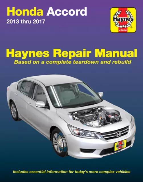 Honda Accord 2013-2017 Haynes Workshop Manual
