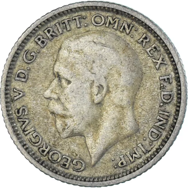 [#131293] Monnaie, Grande-Bretagne, George V, 6 Pence, 1928, British Royal Mint,