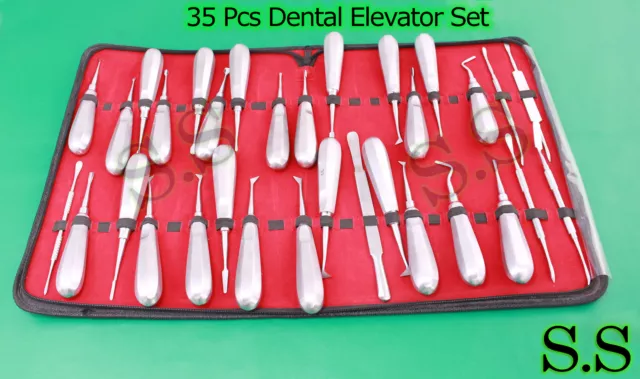 35 Apical+Wing+Periosteal Dental Elevators